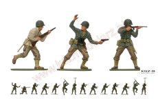 WWII U.S. Infantry (piechota amerykańska) 1:32 - Airfix A02703V