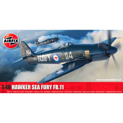 Sea Fury FB.11- samolot myśliwski - Airfix A06105A