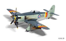 Sea Fury FB.11- samolot myśliwski - Airfix A06105A