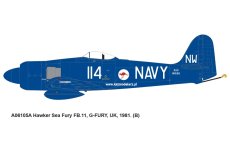 Sea Fury FB.11- samolot myśliwski - Airfix A06105A