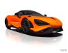 Zestaw: McLaren 765LT + farby + pędzelki + klej - Airfix A55006