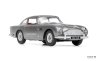 Zestaw: Aston Martin DB5 + farby + pędzelek + klej - Airfix A55011