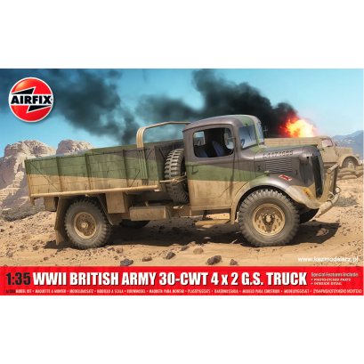WWII British Army 30-cwt 4x2 GS Truck - Airfix A1380