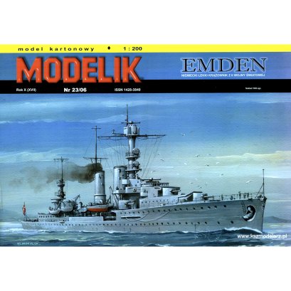 EMDEN niemiecki lekki krążownik - Modelik 23/06