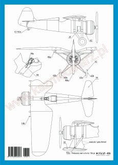 Samolot myśliwski IAR (PZL) P.11f - WAK 11/2023