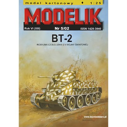 Rosyjski czołg lekki BT-2 - Modelik 5/02