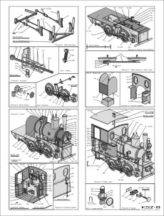 Parowóz wąskotorowy Freudenstein Bn2t - Modelik 4/17