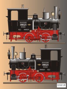 Parowóz wąskotorowy Freudenstein Bn2t - Modelik 4/17
