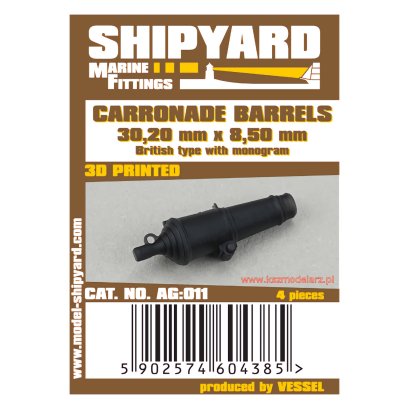 Lufy Karonad typ brytyjski 30,2 x 8,5 mm - Shipyard