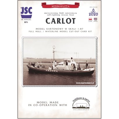 Holenderska łódź ratownicza CARLOT - JSC-871
