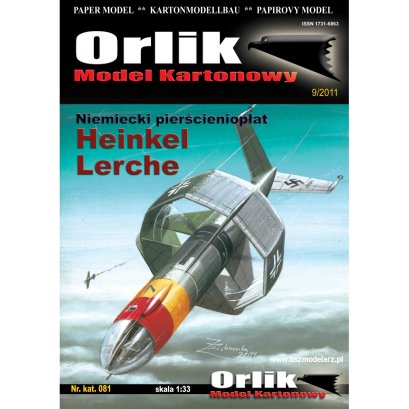 Heinkel Lerche - niemiecki pierścieniopłat - Orlik 081