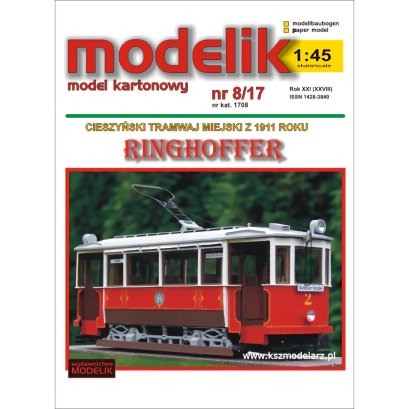 Tramwaj RINGHOFFER 1911 - Modelik 8/17