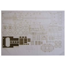 Parowóz T39 - szkielet, koła, detale - Modelik 7/16