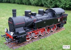 TKt2 niemiecki parowóz-tendrzak - Modelik 6/16