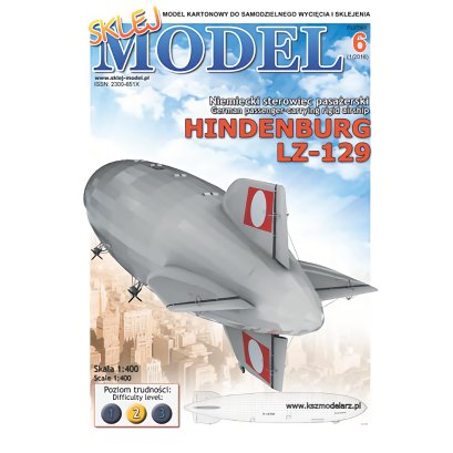 Sterowiec LZ-129 Hindenburg - Sklej Model 6