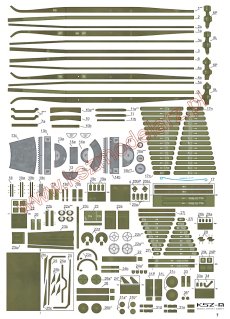 Samochód pancerny Fiat Terni Tripoli  - Sklej Model 9