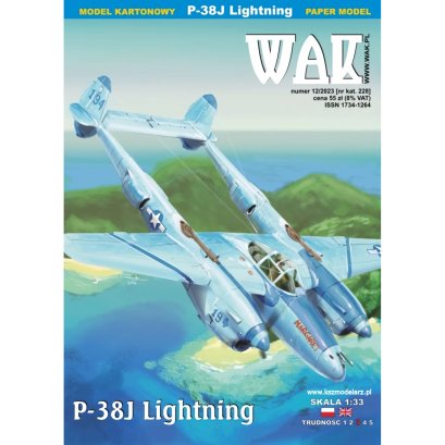 Myśliwiec P-38J Lightning - WAK 12/23
