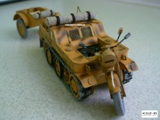 Ciągnik motocyklowy Sd Kfz 2 NSU Kettenkrad - Modelik 4/04