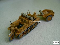 Ciągnik motocyklowy Sd Kfz 2 NSU Kettenkrad - Modelik 4/04