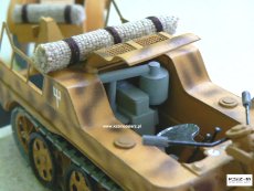 Ciągnik motocyklowy Sd Kfz 2 NSU Kettenkrad - Modelik 4/04