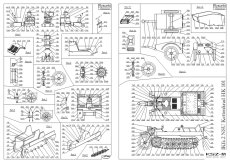 Ciągnik motocyklowy Sd Kfz 2 NSU Kettenkrad - Modelik 4/04