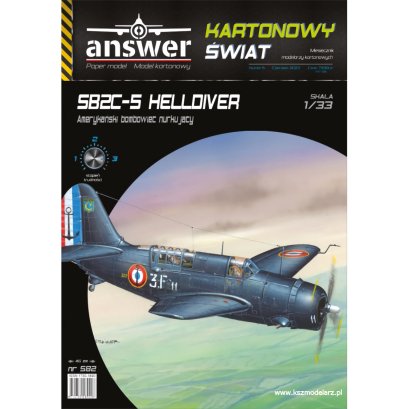 SB2C-5 Helldiver - bombowiec nurkujący - Answer 582
