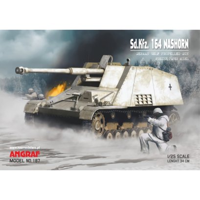 Sd.Kfz. 164 Nashorn - niszczyciel czołgów - Angraf 187