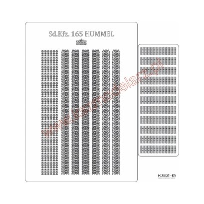 Gąsienice do Sd.Kfz. 165 Hummel - Angraf 188