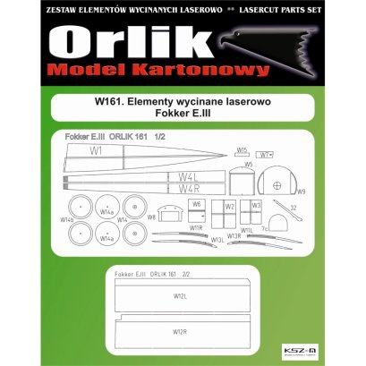 Wręgi do Fokker E.III - Orlik 161