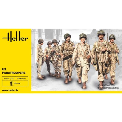 Spadochroniarze amerykańscy WWII - Heller 49651