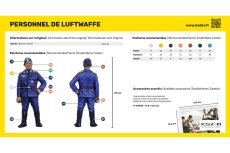 Personel Luftwaffe WWII - Heller 49655