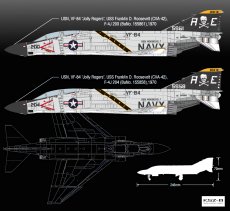USN F-4J VF-84 Jolly Rogers - Academy 12529