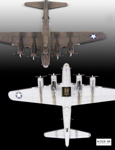 Boeing B-17E USAAF Pacific Theater - Academy 12533