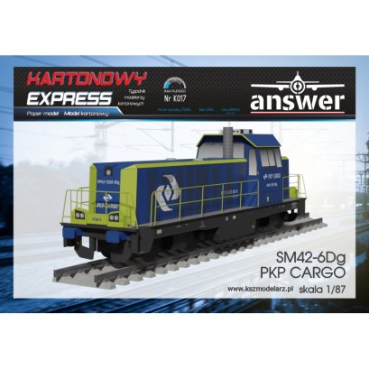 Lokomotywa SM42-6Dg PKP CARGO - KEx K017