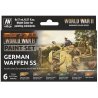 Vallejo 70207 WWII German Waffen SS - Zestaw 6 farb Model Color