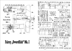 Fairey Swordfish Mk.I samolot torpedowy - Modelik 4/24