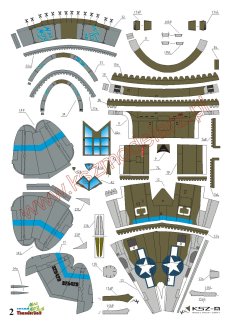Thunderbolt i Corsair - samoloty myśliwskie - Orlik 119