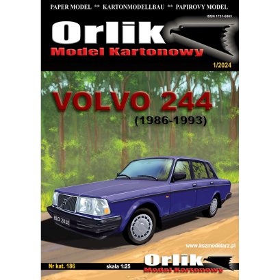Samochód osobowy Volvo 244 - Orlik 186