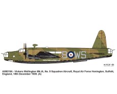 Bombowiec Vickers Wellington Mk.IA/C - Airfix A08019A
