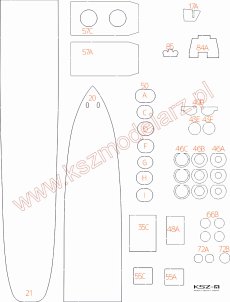 HNoMS Eskdale - szkielet - WAK 1/2024