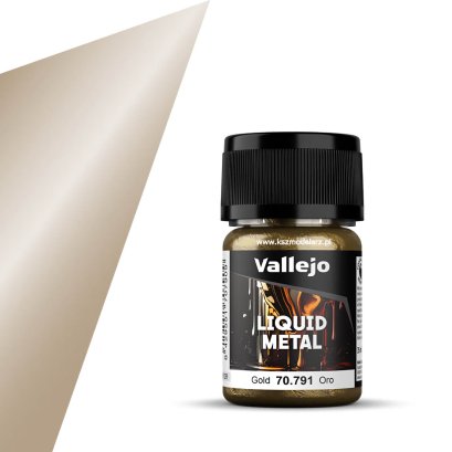 Vallejo 70791 Liquid Metal 35 ml. Gold