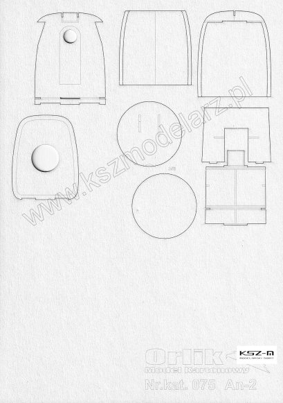 Samolot An-2 - szkielet - Orlik 075