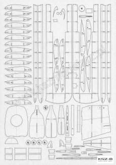 Samolot An-2 - szkielet - Orlik 075