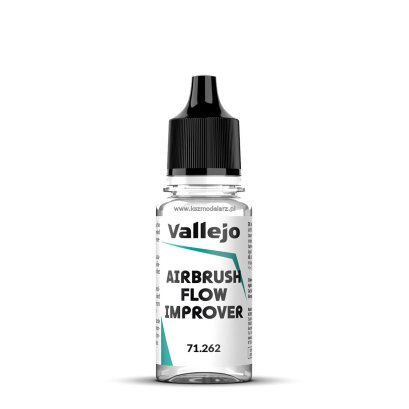 Vallejo 71262 Airbrush Flow Improver – medium do aerografu 18 ml
