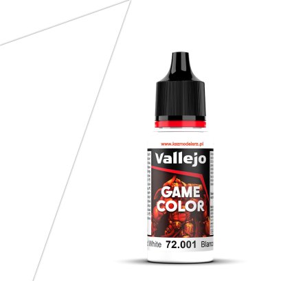 Vallejo 72001. Dead White - Farba Game Color
