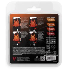 Vallejo 72381 - Orange Color Set - Zestaw 4 farb Game Color