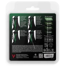 Vallejo 72384 - Green Color Set - Zestaw 4 farb Game Color