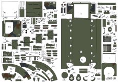 Samobieżne działo przeciwlotnicze M-163 VULCAN - Modelik 1/24