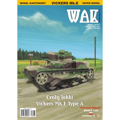 Czołg Vickers Mk.E Type A - WAK 7-8/17
