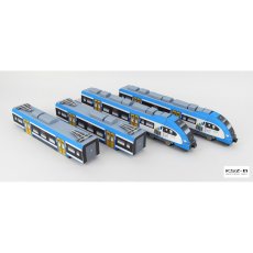 Pociąg ETZ Elf II Koleje Śląskie - Sklej Model 36